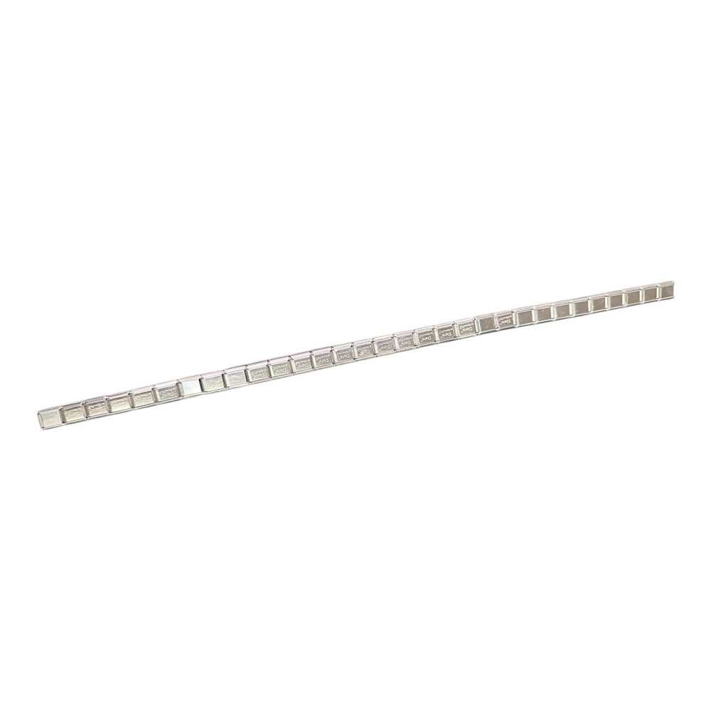 Y2K Daria by Dyna-Flex Italian Charm Bracelet Silver Tone Stainless Steel Links